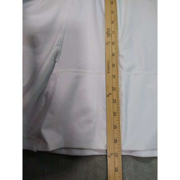 Alignmed Posture Fitness Shirt Womens 2XL White Zip Front 2.0 Neuroband Tech - Picture 3 of 6